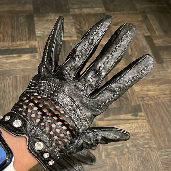 Leather driving gloves - Picture 5 of 5